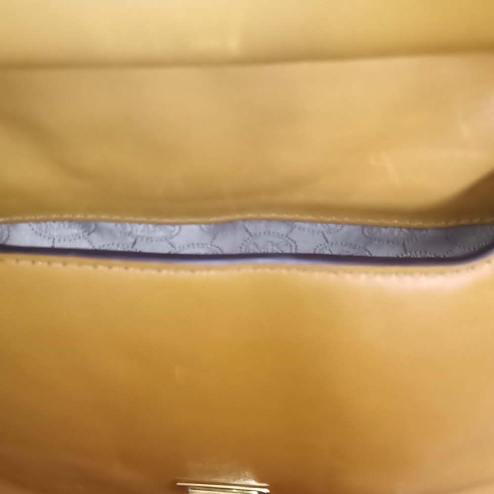 Michael Kors Carmel Tan leather Satchel Shoulder Crossbody Bag Multi-Pocket - Picture 14 of 14